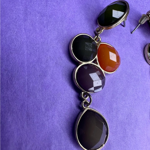 Cute & artsy drop earrings! - Picture 4 of 4